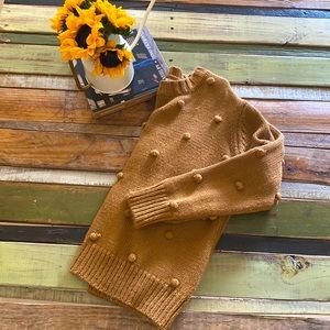 Pink Lily Pom Pom Sweater